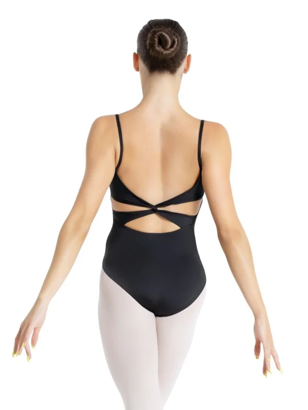 Camisole leotard w/ twist back