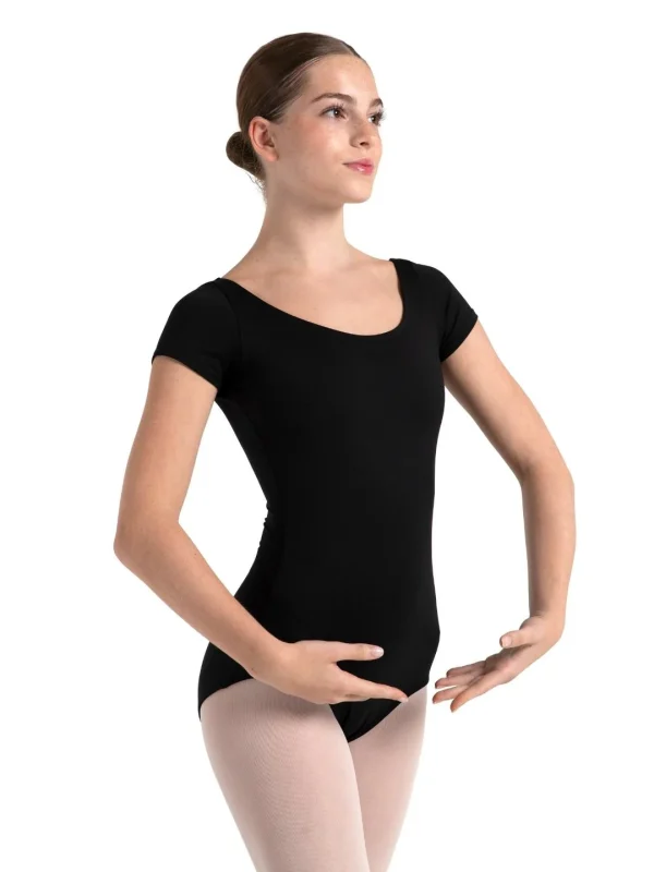 Studio collection short sleeve leotard