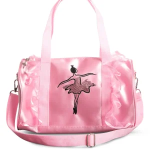 Sequin ballerina barrel bag - Pink